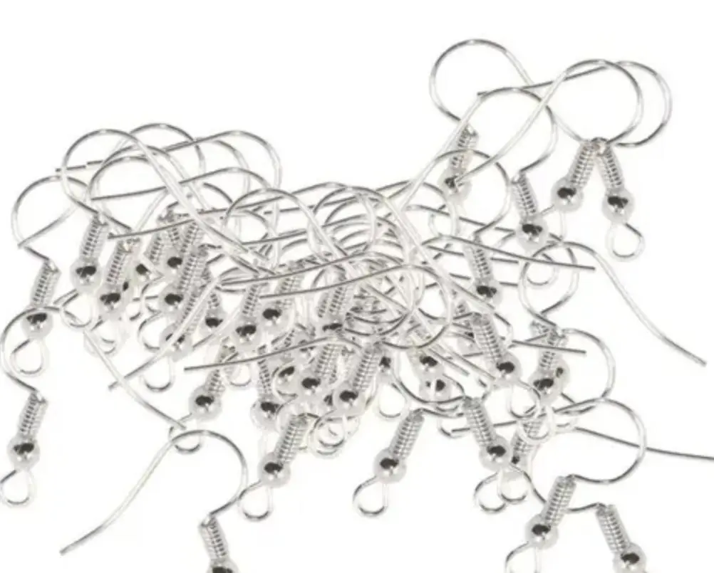 Fish Ear Hooks, In Silver 100 GM