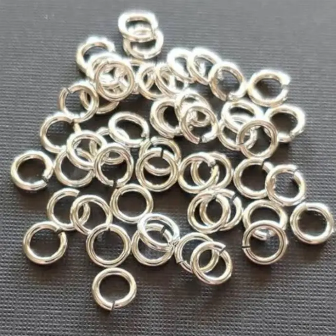 Silver Jump Ring (8 mm) 100 GM