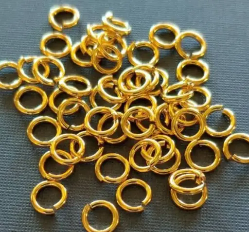 Golden Jump Ring (5 mm) 100 GM
