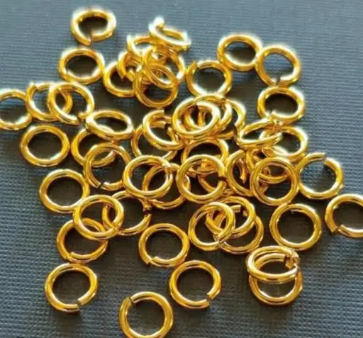 Golden Jump Ring (8 mm) 100 GM