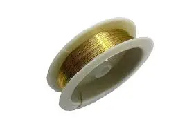 Golden Copper Wire 0.4 mm